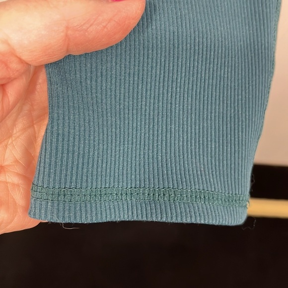 Threads4Thought Womens Leggings L Heather Mallard Full Length Pockets Gym NWOT - Picture 5 of 12